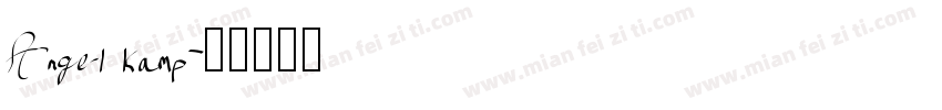Angel kamp字体转换